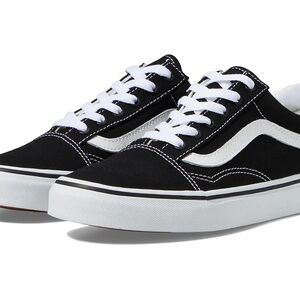 Vans Old Skool Pro Black and White Skate Sneakers, Size Men’s 6.5 | Womens 8.5